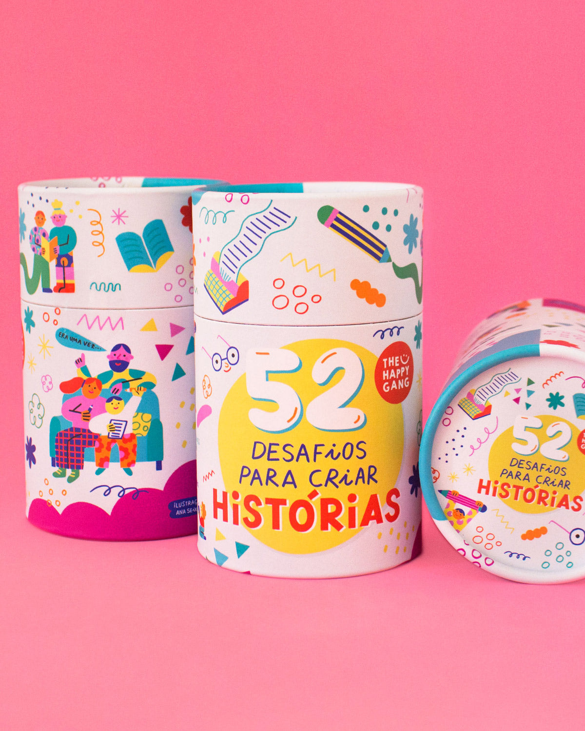 52 Desafios para criar Histórias - Jogos - The Happy Gang