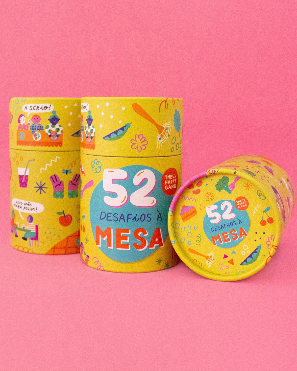 52 Desafios à Mesa - Jogos - The Happy Gang