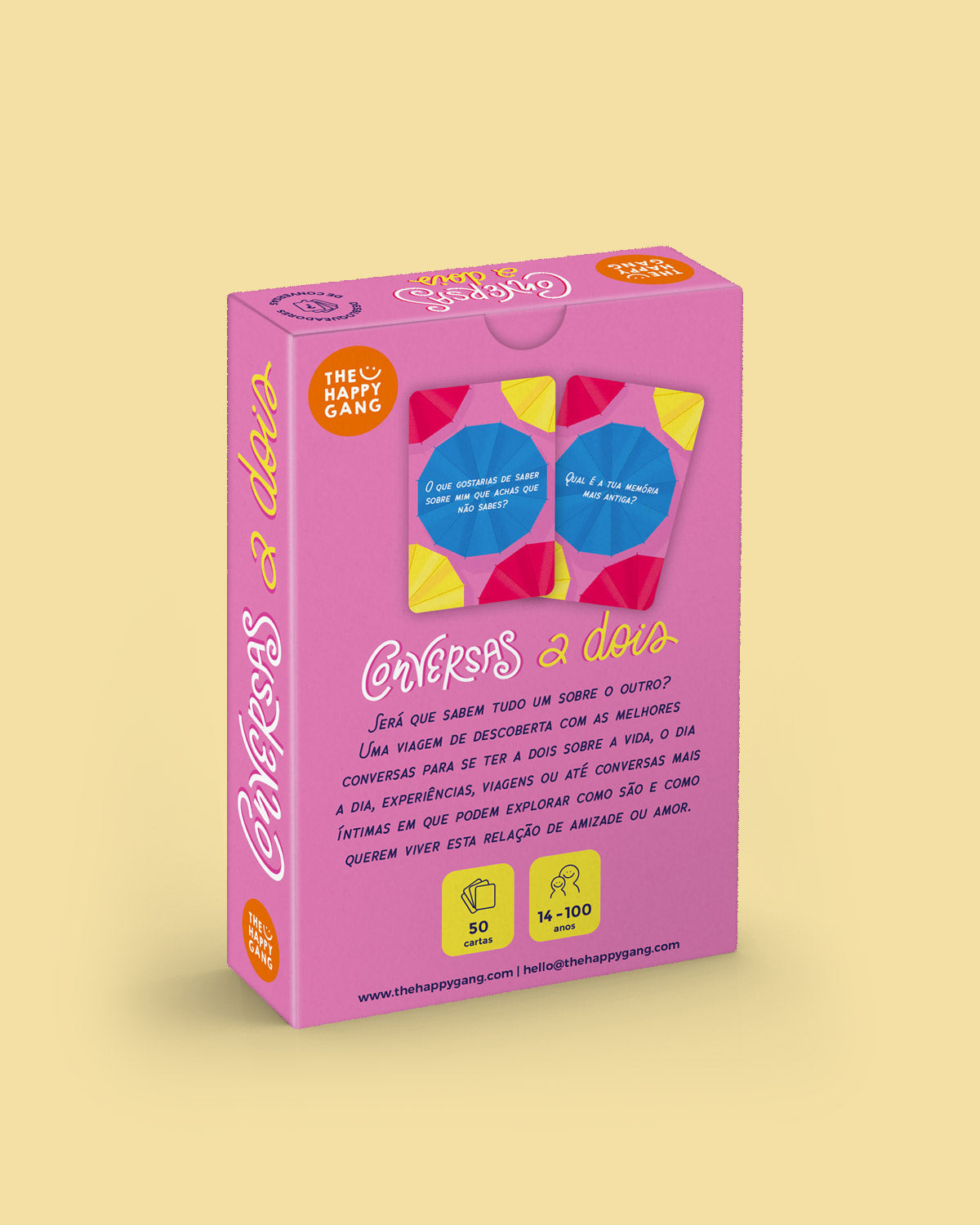 Conversas a Dois - Jogos de Cartas - The Happy Gang