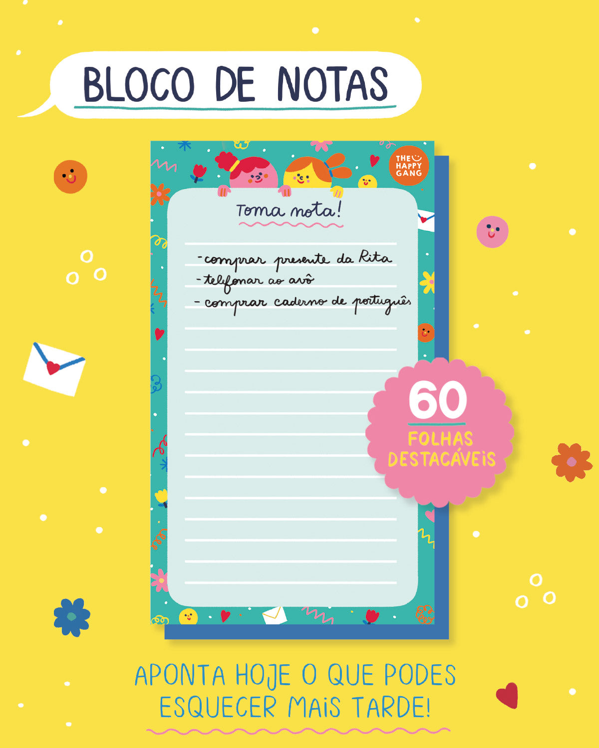 Bloco To Do List - To Do Lists - The Happy Gang