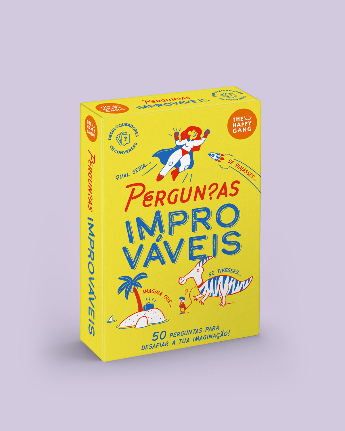 Perguntas Improváveis - Jogos de Cartas - The Happy Gang