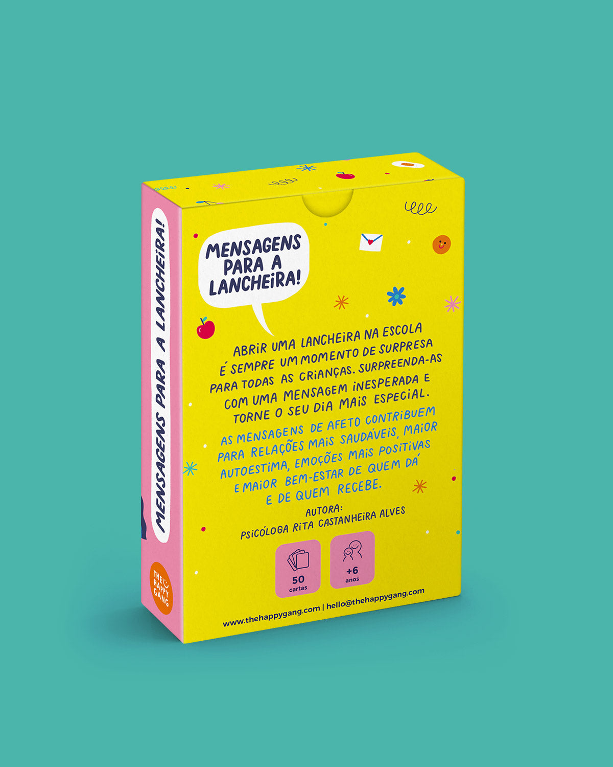 Mensagens para a Lancheira! - Jogos de Cartas - The Happy Gang