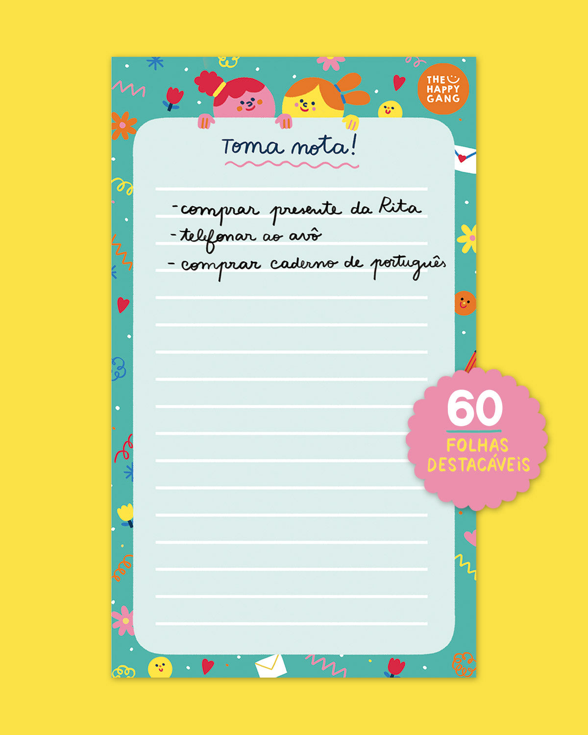 Bloco To Do List - To Do Lists - The Happy Gang